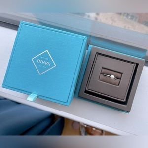 [SOLD]Birks Freshwater Pearl Silver Ring